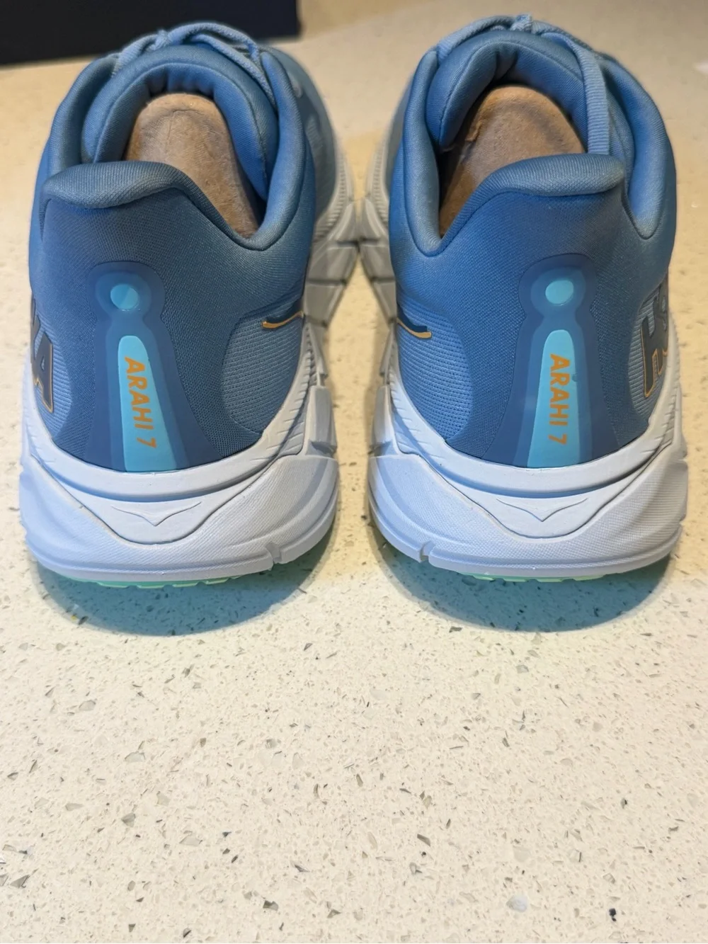 Hoka light blue